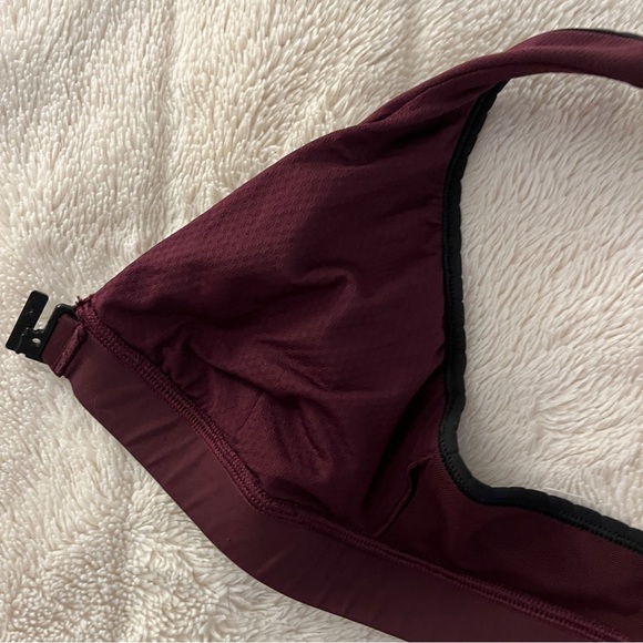 Lululemon burgundy sports bra - women’s medium - Picture 4 of 6